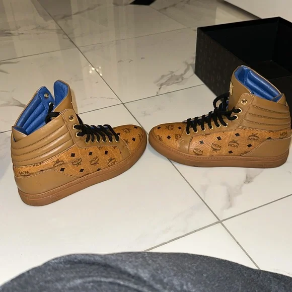 MCM monogram sneakers